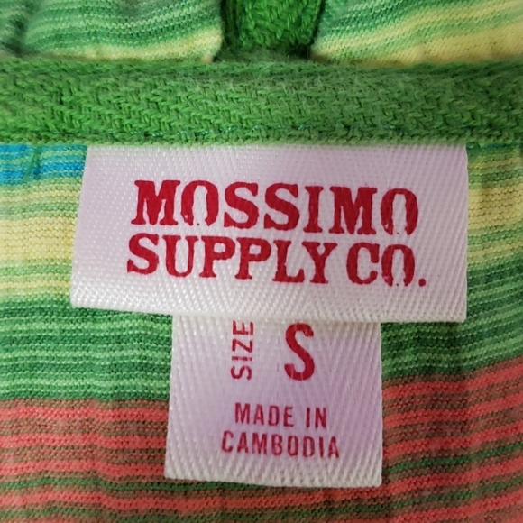 Mossimo colorful striped light hoodie size small - Picture 7 of 8
